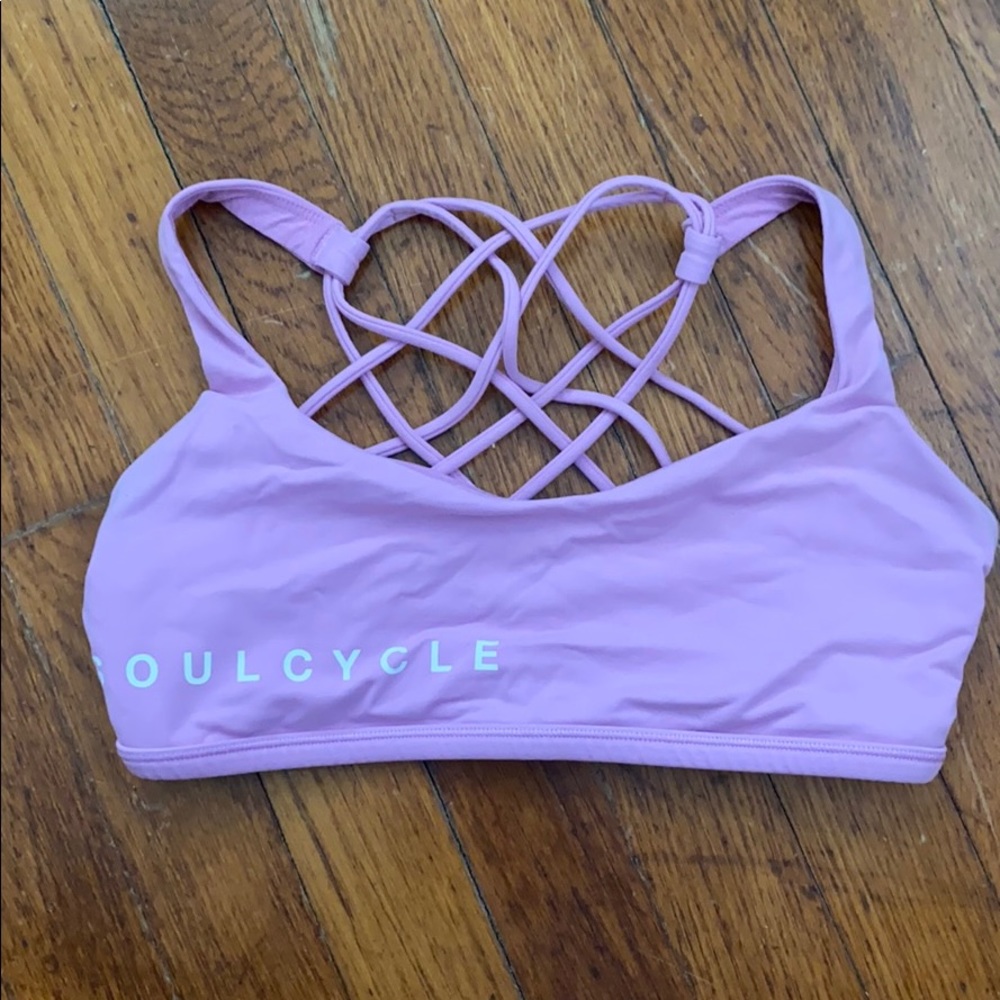 lulu/ SoulCycle sports bra